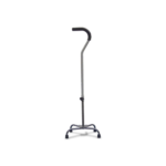 Quad Canes, Large and Small Base, with Silver Vein Finish