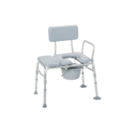 Combination Padded Transfer Bench/Commode - Image 5