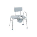 Combination Padded Transfer Bench/Commode - Image 2