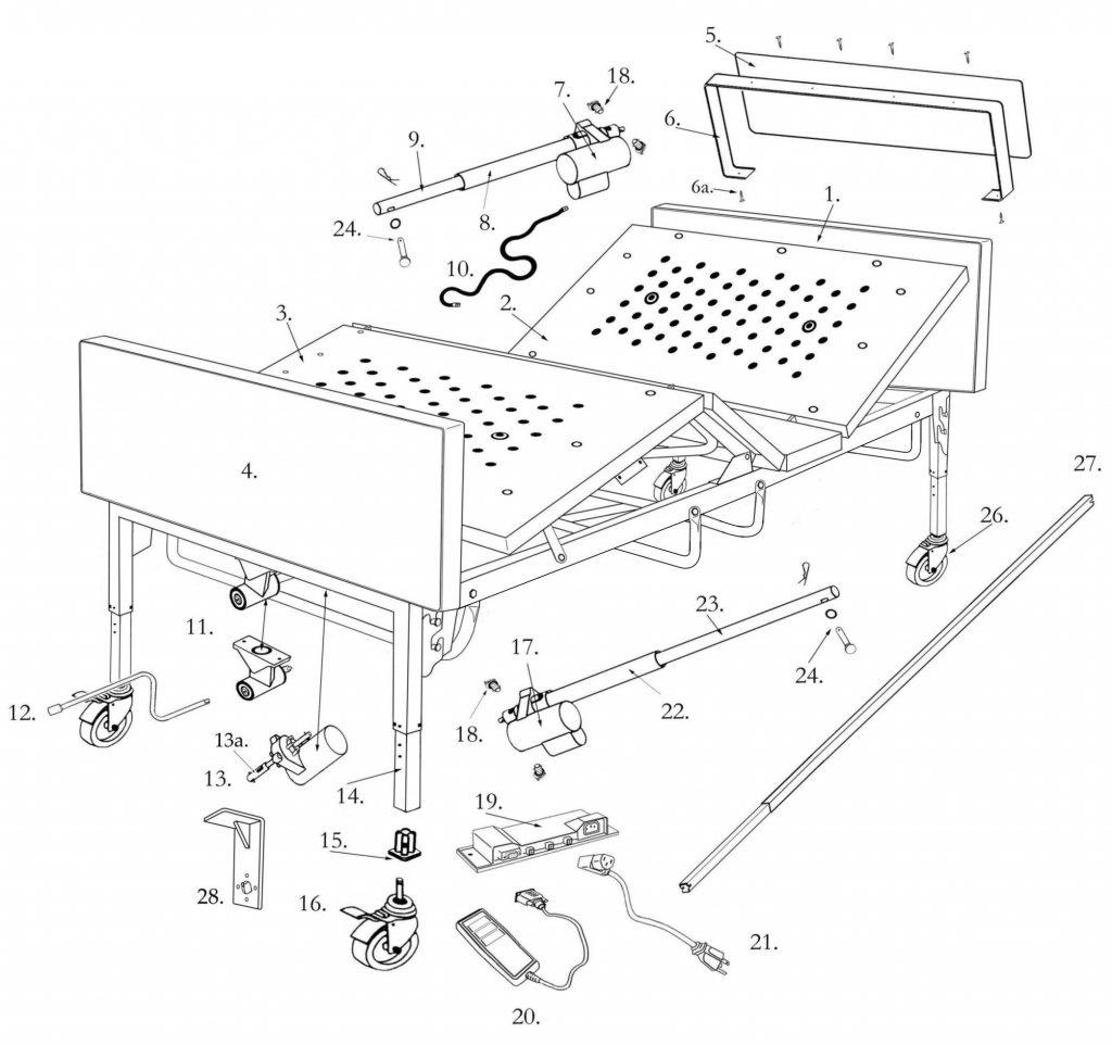 full-electric-bariatric-bed-42-parts