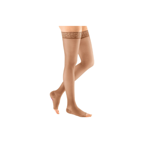 0866 THIGH HIGH - SOFT TOP, OPEN TOE 20-30 MMHG (3) 0866 / THIGH HIGH - SOFT TOP, OPEN TOE / 20-30 MMHG - Image 1
