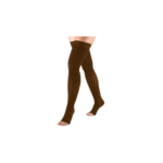 0868 / THIGH HIGH - SILICONE DOT TOP, OPEN TOE / 20-30 MMHG - Image 4