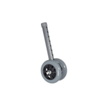 5'' Bariatric Walker Wheels wth Two Sets of Rear Glides