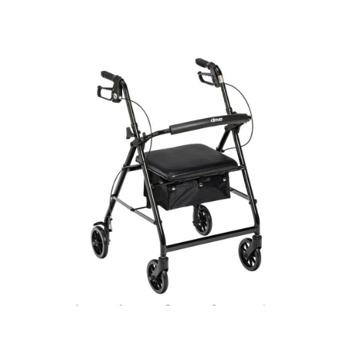 2 ACS Aluminum Rollator, 6" Casters - Image 1