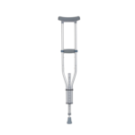 Aluminum Crutches with Accessories - Image 2