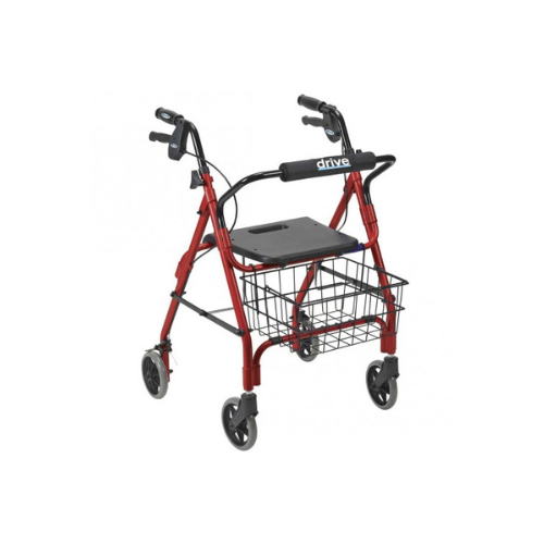 a4 Designer Winnie, Mimi Lite Deluxe Aluminum Rollator, 6" Casters - Image 1