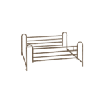 Standard Telescoping Full-Length Side Rail, Brown-Vein Finish