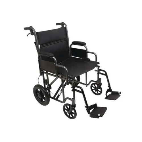 Bariatric Steel Transport Chair1 Bariatric Steel Transport Chair - Image 1