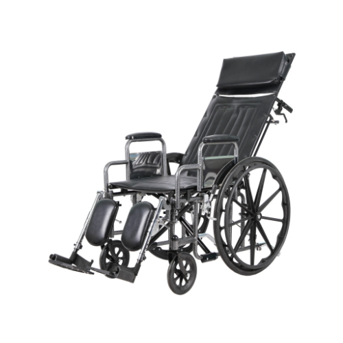 Chrome Sport Full-Reclining Wheelchaira Chrome Sport Full-Reclining Wheelchair - Image 1