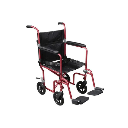 Deluxe Fly-Weight Aluminum Transport Chaira Deluxe Fly-Weight Aluminum Transport Chair - Image 1