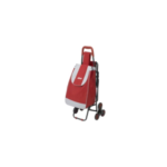 Deluxe Rolling Shopping Cart with Seat - Image 3