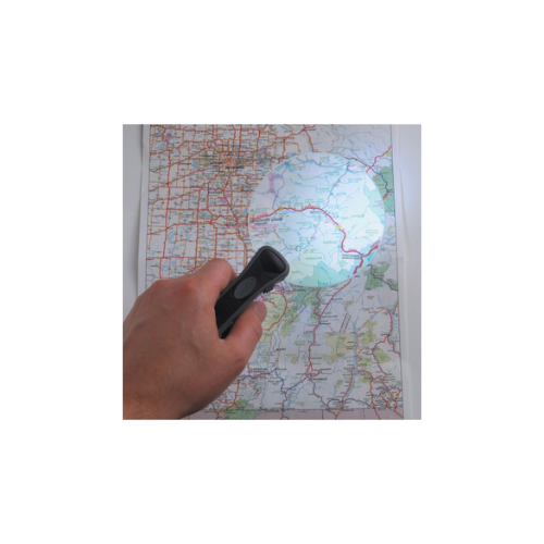 Rimless Magnifier with LED Light Rimless Magnifier with LED Light - Image 1