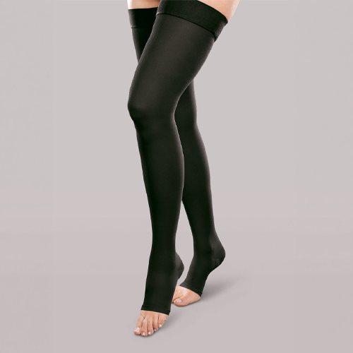 0846 / THIGH HIGH - SOFT TOP, OPEN TOE / 30-40 MMHG 0846 / THIGH HIGH - SOFT TOP, OPEN TOE / 30-40 MMHG - Image 1