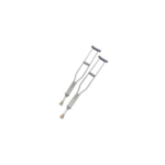 Adjustable Anodized Aluminum Crutches - Image 2