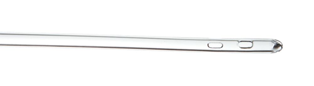 65480-12674 Female Self-Cath with Luer end, straight tip PVC 14 Fr - 15 cm/ 6" (30) - Image 1