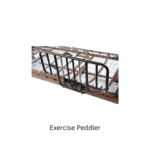 Bed Rail,No-Gap,Half,BrownVein