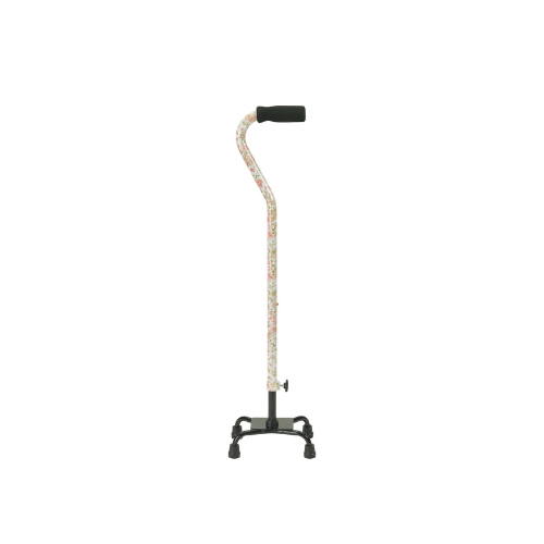 Large Base Quad Canes with Foam Rubber Grip Large Base Quad Canes with Foam Rubber Grip - Image 1