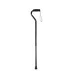 Offset Handle Aluminum Canes with Foam Rubber Grip