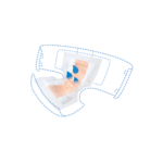 Tranquility TopLiner Super-Plus Contour Booster-Pads 3097 - Image 2