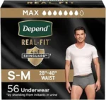 Depend® Real Fit® Briefs for Men