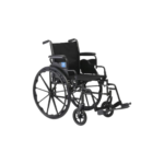 Silver Sport 1 Wheelchair with Full Arms and Swing away Removable Footrest