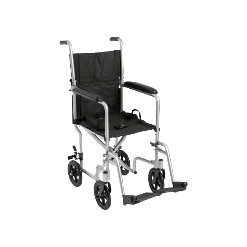 Lightweight Transport Wheelchair 17a Lightweight Transport Wheelchair 17" - Image 1